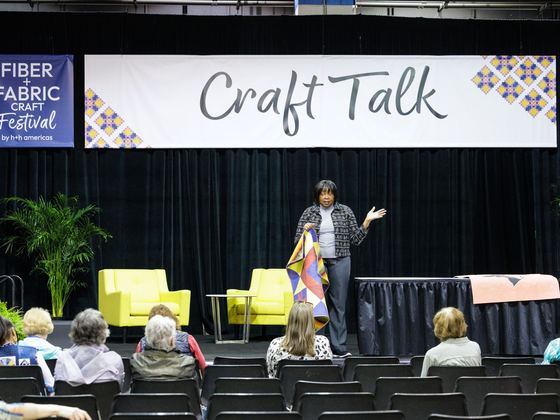 The Craft Talk stage