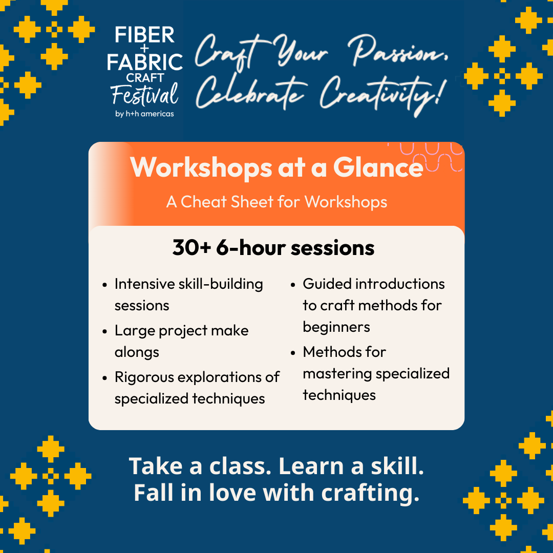 Workshops at a Glance